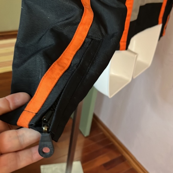 Vintage Harley Davidson Motorcycle Lined Weather Resistant Zip Jacket Sz S - Picture 8 of 16